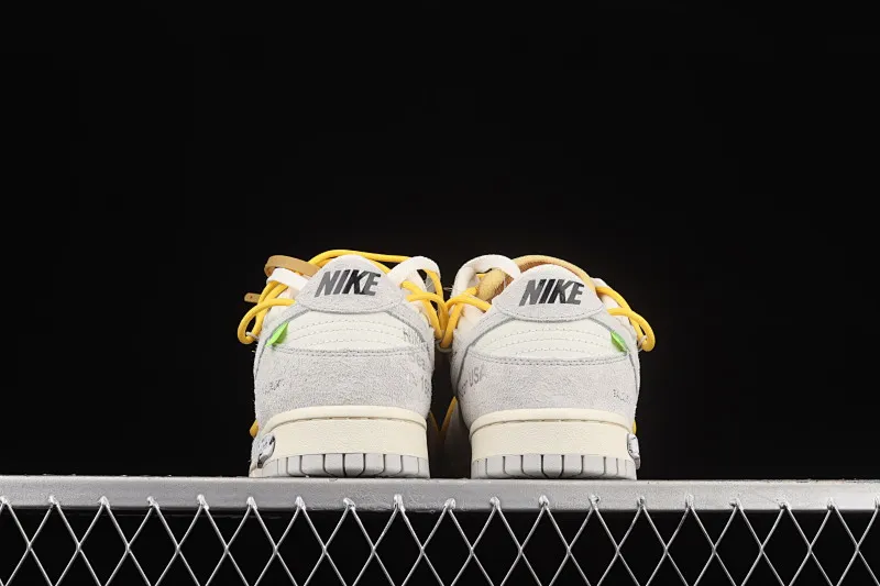 All categories Nk SB Dunk Series Nk SB Dunk Low low-top sneakers J version OF x Nk Dunk Low "12 of 50" OW suede SB smashed backboard fashion casual sneakers DJ0950-109